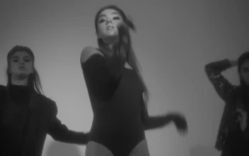Free Video Stock three girls dancing a contemporary choreography