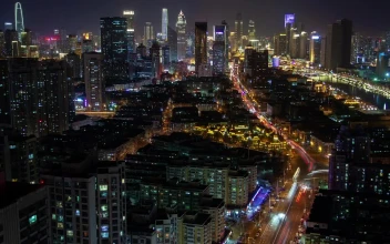 Free Video Stock tianjin cityscape time lapse at night
