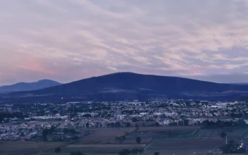 Free Video Stock time lapse of a city mountains and traffic