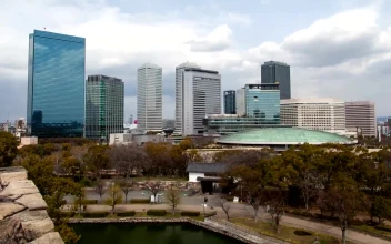 Free Video Stock time lapse of a city with people and buildings
