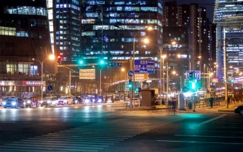 Free Video Stock time lapse of a crosswalk in beijing at night