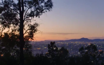 Free Video Stock time lapse of a small town at night