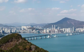 Free Video Stock time lapse of busan city and the bridge