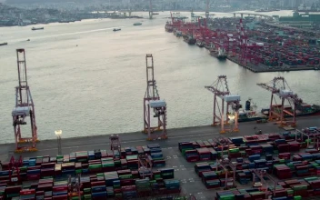 Free Video Stock time lapse of containerport in busan