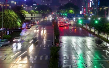 Free Video Stock time lapse of fast traffic in shenzhen