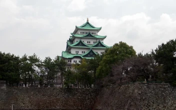 Free Video Stock time lapse of historic nagoya castle