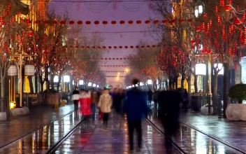 Free Video Stock time lapse of people walking on a street in beijin