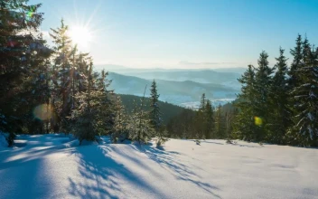 Free Video Stock time lapse of sunset and dusk from the mountains