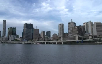 Free Video Stock time lapse of the brisbane skyline
