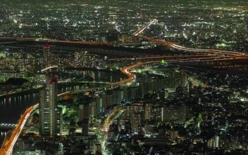 Free Video Stock time lapse of the tokyo cityscape at night