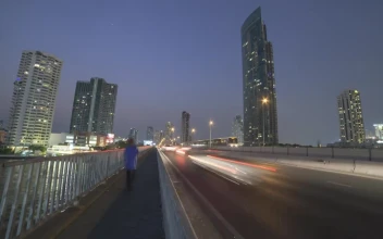 Free Video Stock time lapse of traffic and pedestrians at night