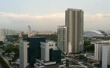 Free Video Stock time lapse view from a singapore skyscraper