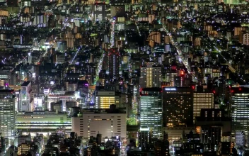 Free Video Stock tokyo cityscape and streets by night