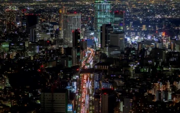 Free Video Stock tokyo cityscape at night