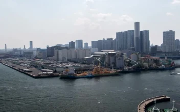 Free Video Stock tokyo industrial district and the river