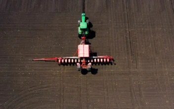 Free Video Stock tractor plowing an agricultural field