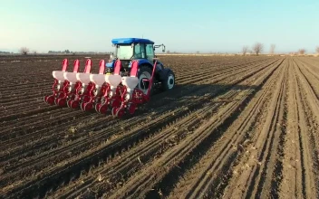 Free Video Stock tractor preparing an agricultural field