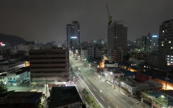 Free Video Stock traffic at night in south korea
