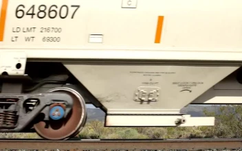 Free Video Stock train passing the rails