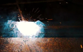 Free Stock Video Welding Metal With An Industrial Welding Machine