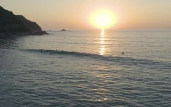 Free Stock Video Waves On A Beach With A Few Surfers