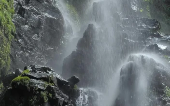 Free Stock Video Water Falling Over Stones
