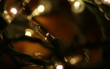 Free Stock Video Warm Ornamental Christmas Lights