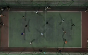 Free Stock Video Volleyball Match On A Pitch From The Top