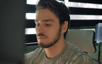 Free Stock Video Vlogger Working On His Script