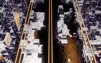 Free Stock Video Virtual Metropolis D Loop Video