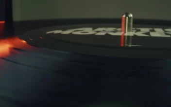 Free Stock Video Vinyl Record Spinning On A Turntable