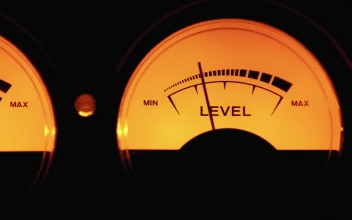 Free Stock Video Vintage Dial Indicators Of Sound Levels