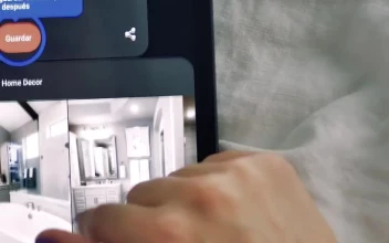 Free Stock Video Viewing Images Of Luxury Houses On A Tablet