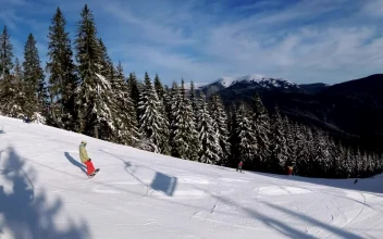 Free Stock Video View From The Ski Lift Going Up