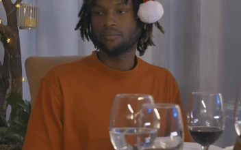 Free Stock Video View At The Table Of An Elegant Christmas Dinner
