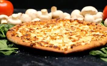 Free Stock Video Vegetarian Pizza On A Table