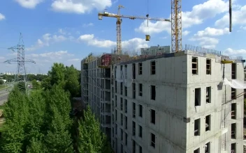 Free Stock Video Unfinished Apartment Buildings