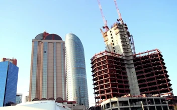 Free Stock Video Under Construction Building Seen From The Street