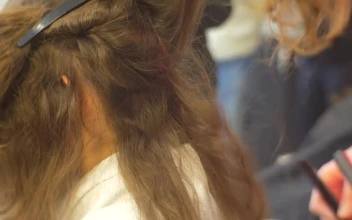 Free Stock Video Two Women Combing A Womans Blonde Hair