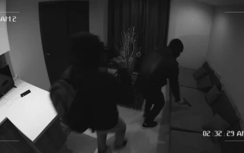 Free Stock Video Two Thieves Recorded On A Security Camera