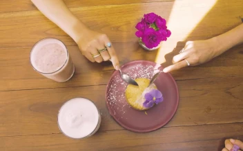 Free Stock Video Two People Having A Dessert On The Table Of A