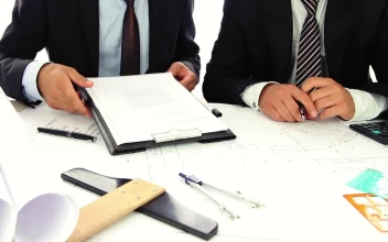 Free Stock Video Two Businessmen In Suits Reviewing Some Documents