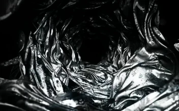 Free Stock Video Tunnel Of Abstract Black And White Textures