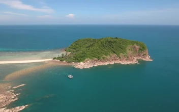 Free Stock Video Tropical Island Near The Seashore