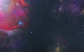Free Stock Video Traveling Through The Dark Starry Space