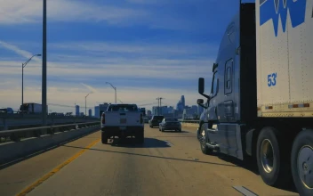 Free Stock Video Traveling Slow Down A Highway In A City