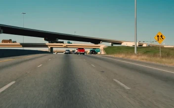 Free Stock Video Traveling Down A Highway On A Sunny Day