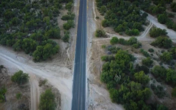Free Stock Video Traveling A Long Road From The Heights
