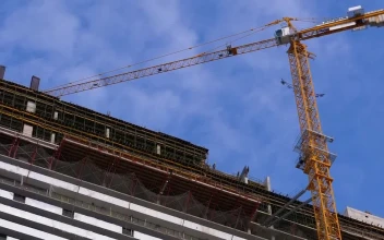 Free Stock Video Zooming Out Of A Construction Site With A Crane