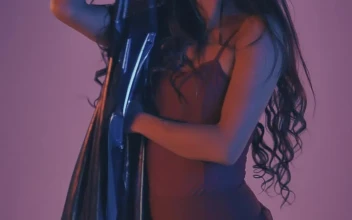 Free Stock Video Young Woman In Red Dress Dancing In Reverse